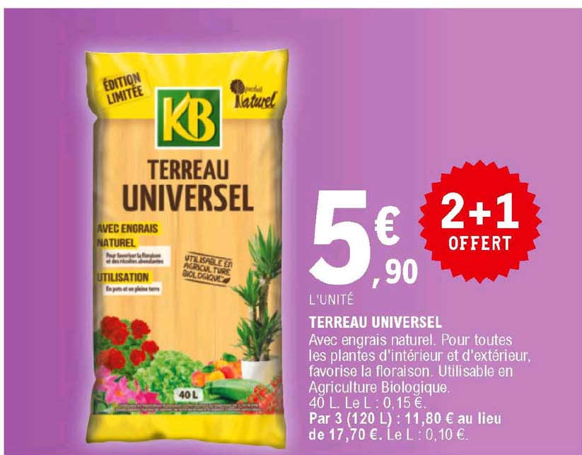 Terreau Universel
