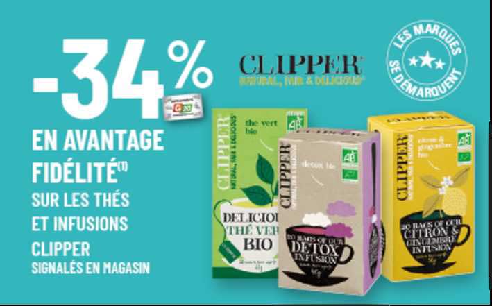 Thés Et Infusions Clipper