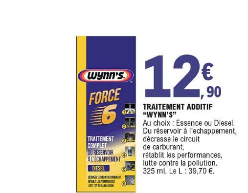 Traitement Additif "wynn's"