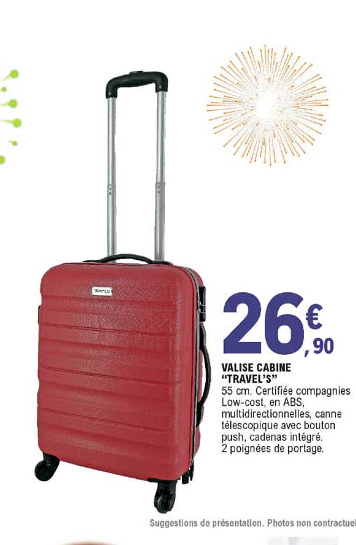 valise cabine "travel's"