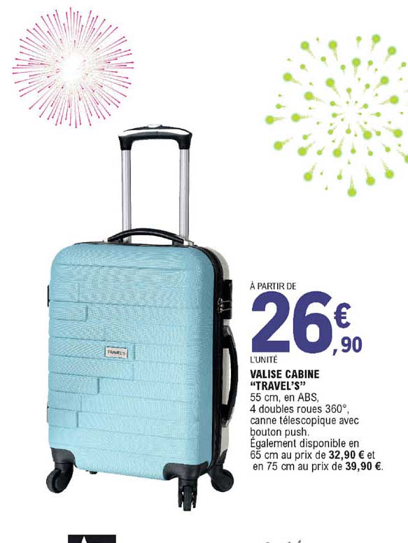 Valise Cabine "travel's"