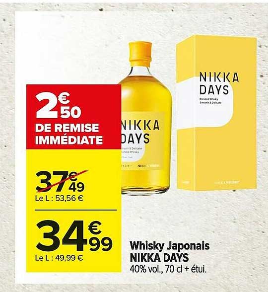 whisky japonais nikka days