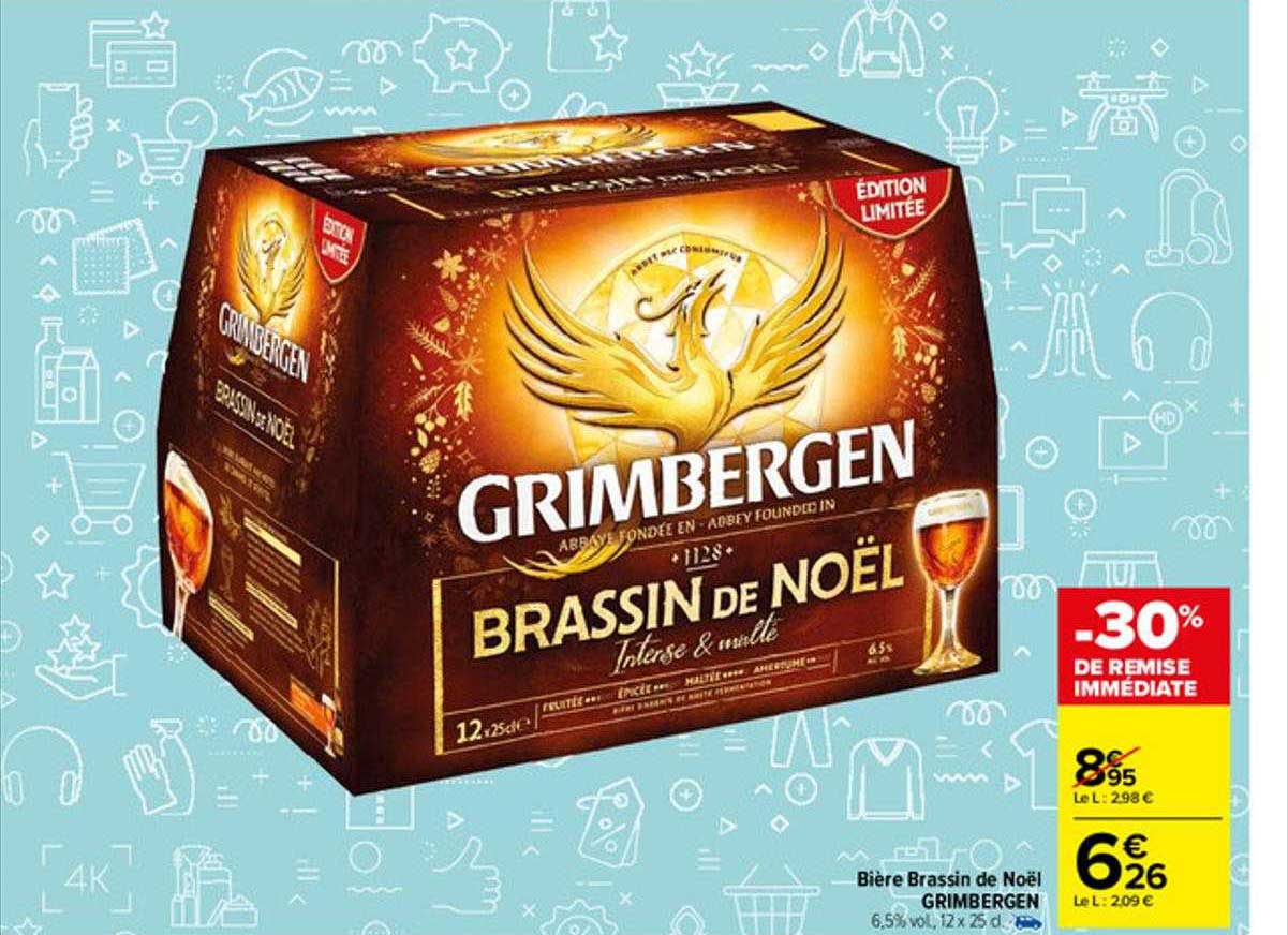 bière brassin de noël grimbergen
