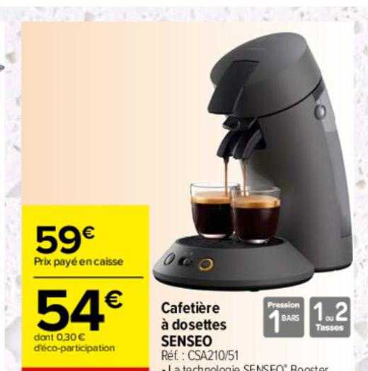 Cafetière à Dosettes Senseo