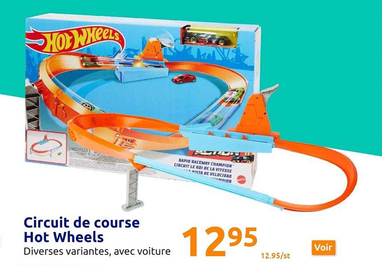 circuit de course hot wheels