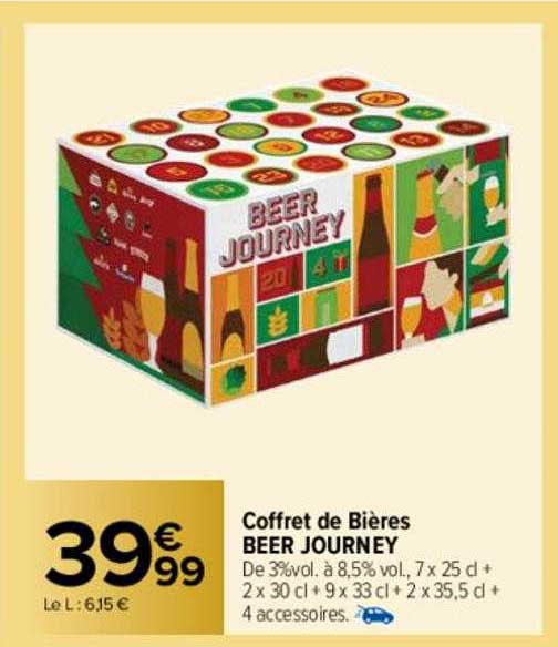 coffret de bières beer journey