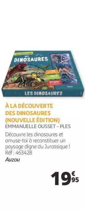 à la découverte des dinosaures (nouvelle édition) - emmanuelle ousset - ples
