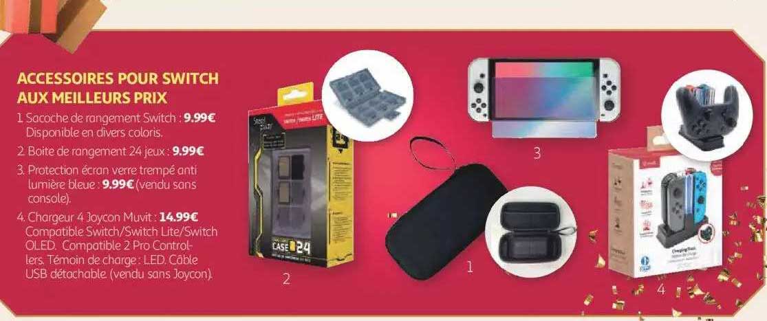 accessoires pour switch aux meilleurs prix