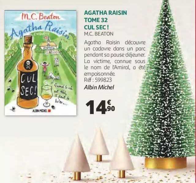 agatha raisin tome 32 cul sec! - m.c. beaton