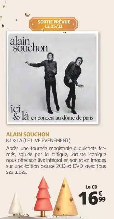 alain souchon - ici & là (le live événement)