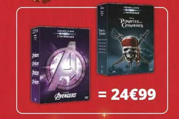 avengers, pirates de caraïbes