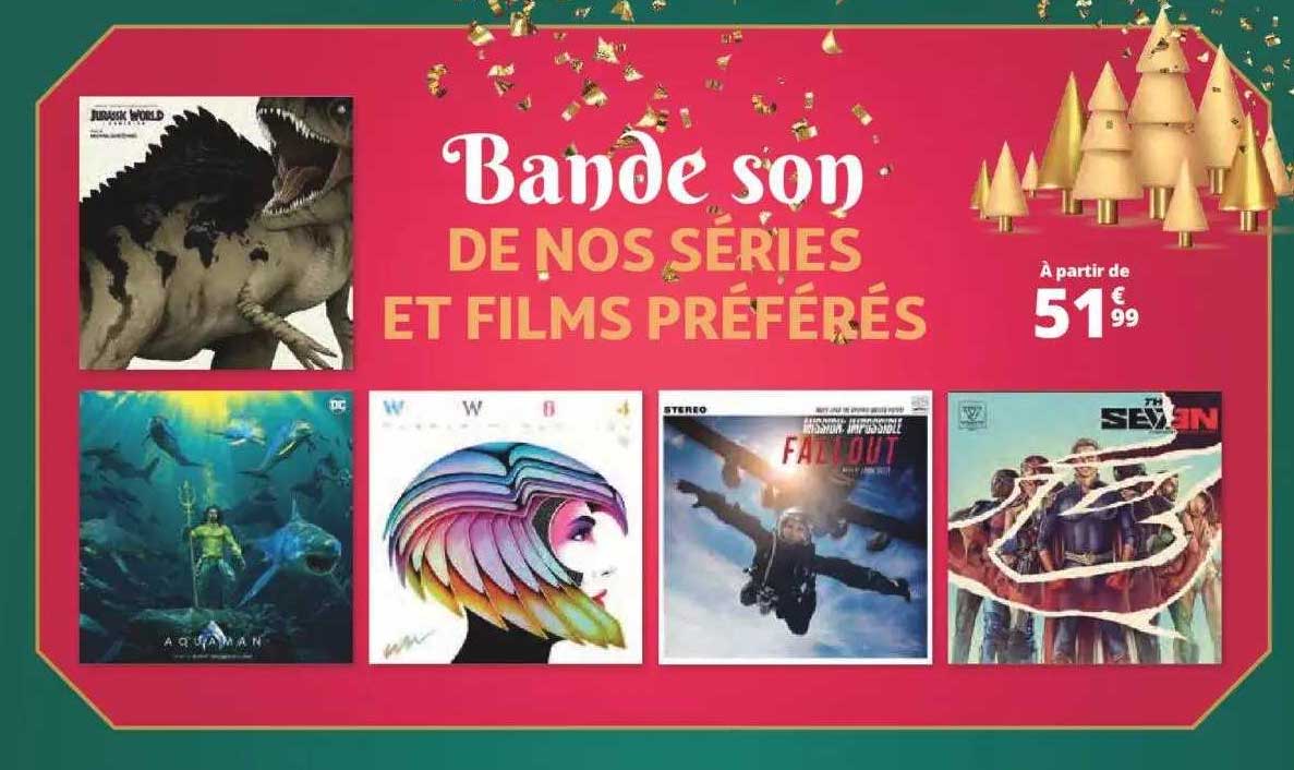 bande son de nos séries et films préférés