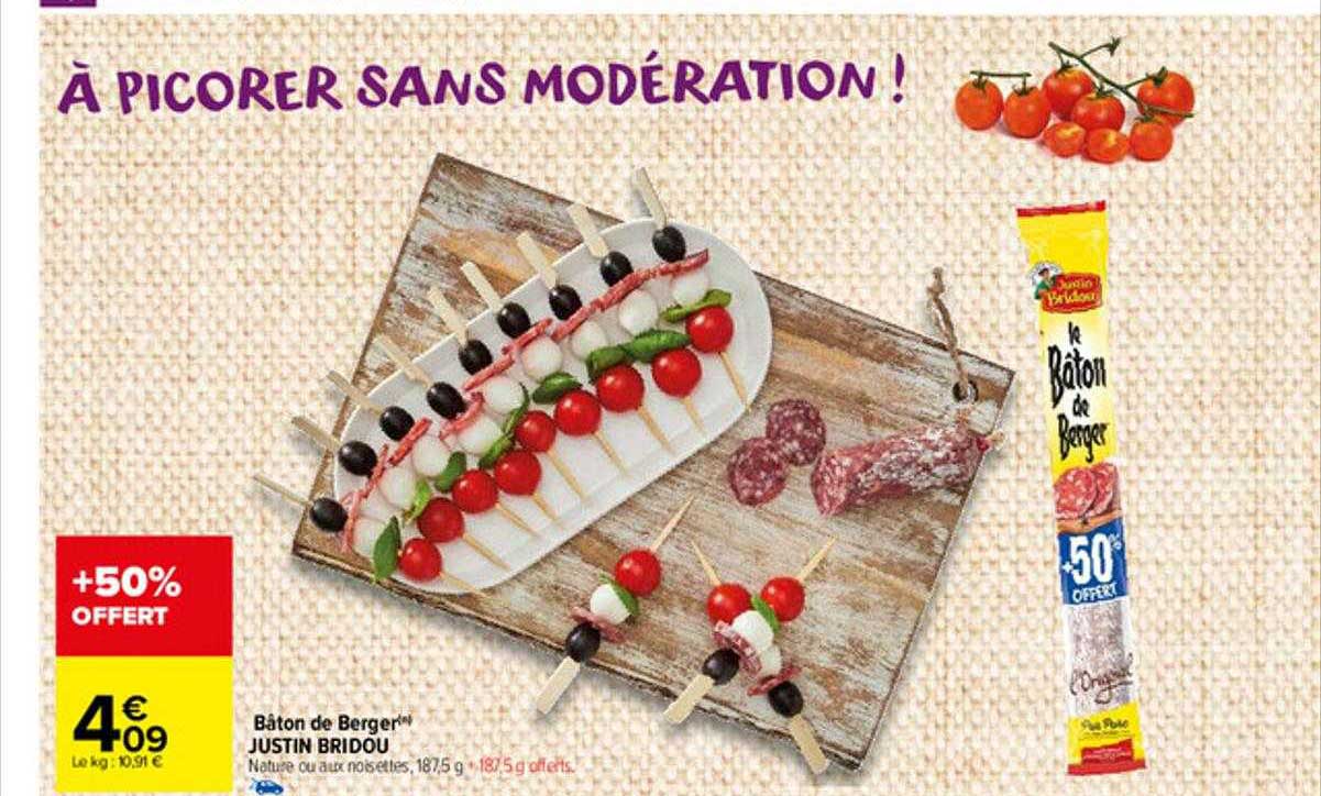 bâton de berger justin bridou