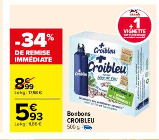 bonbons croibleu
