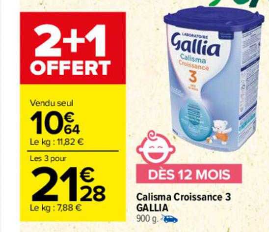 Calisma Croissance 3 Gallia