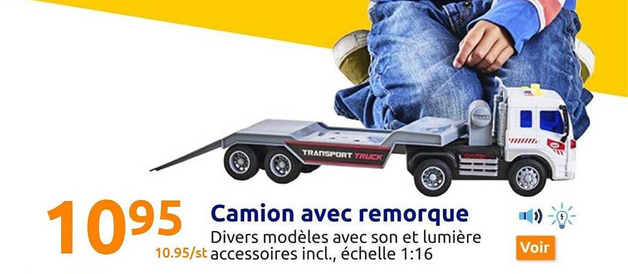 Camion Avec Remorque
