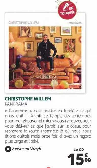 christophe willem - panorama