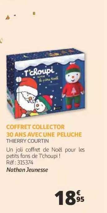 coffret collector 30 ans avec une pleuche - thierry courtin