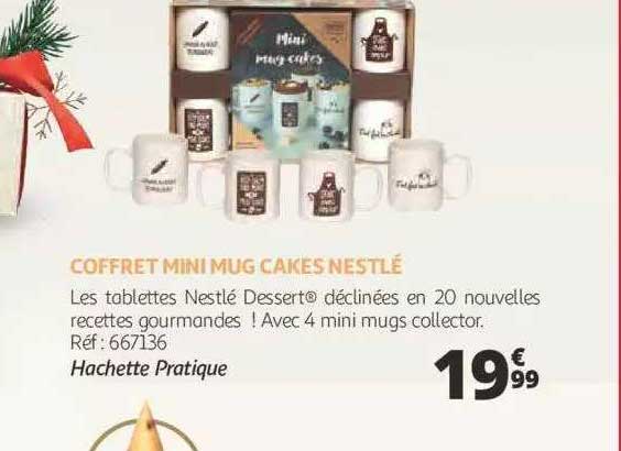 Coffret Mini Mug Cakes Nestlé