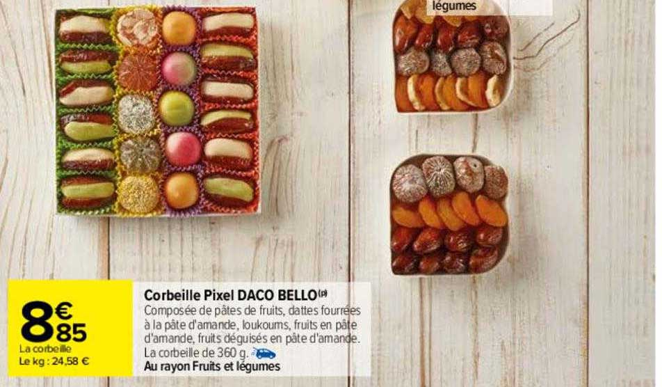 corbeille pixel daco bello