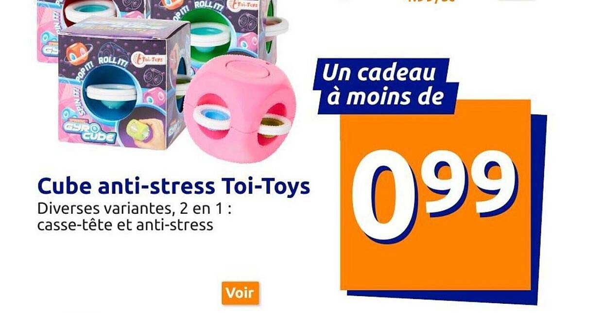 cube anti-stress toi-toys