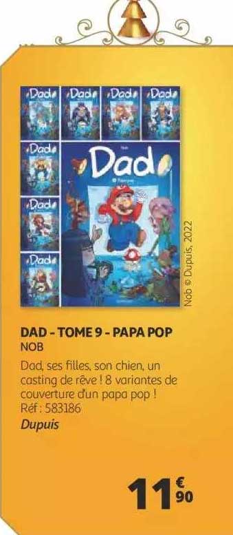 dad - tome 9 papa pop - nob