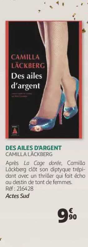 des ailes d'argent - camilla läckberg