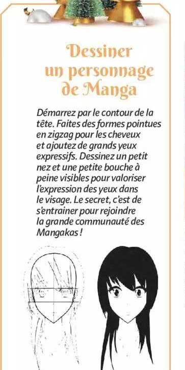 dessiner une personnage de manga