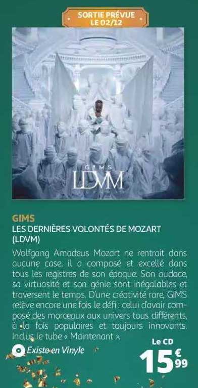 gims les dernières volontés de mozart (ldvm)