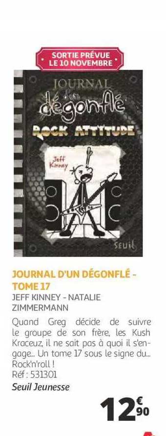 journal d'un dégonflé - tome 17  - jeff kinney - natalie zimmermann