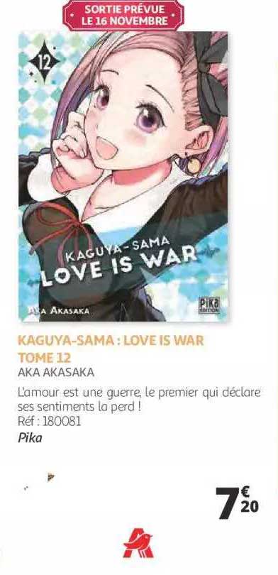 kaguya-sama : love is war tome 12 - aka akasaka