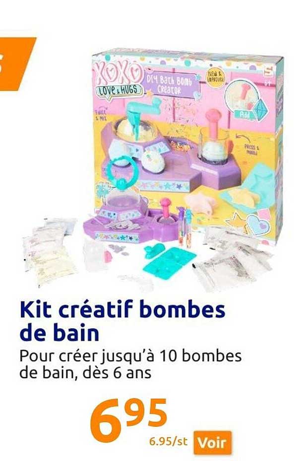 Kit Créatif Bombes De Bain