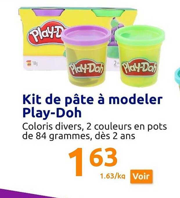 kit de pâte à modeler play-doh