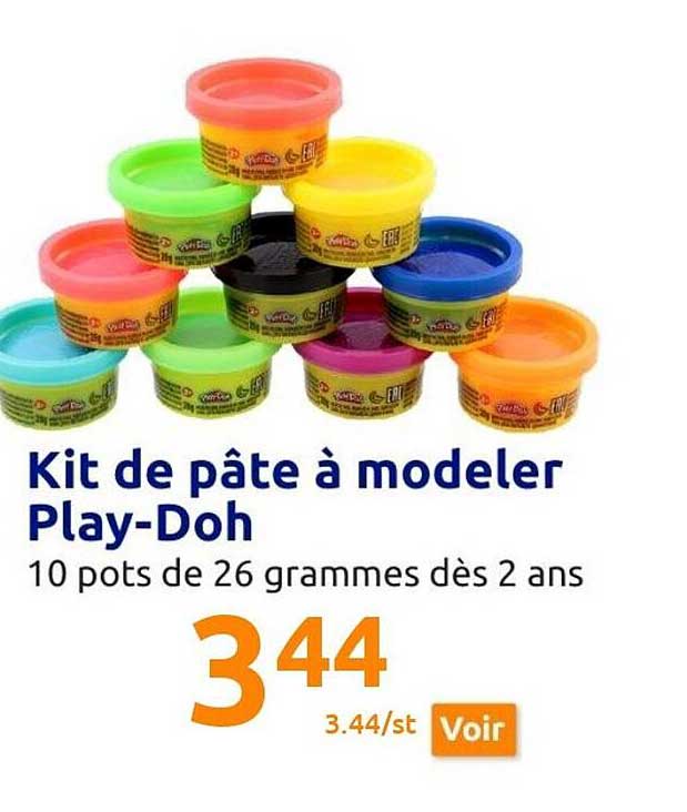 kit de pâte à modeler play-doh
