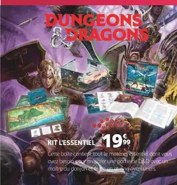 kit l'essentiesl dungeons & dragons