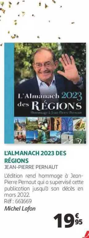 L'almanachh 2023 Des Régions - Jean-pierre Pernaut