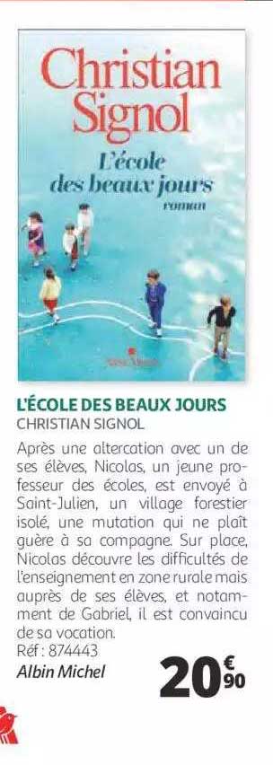 l'école des beaux jours - christian signol