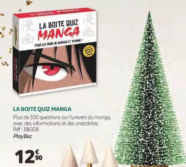 la boîte quiz manga