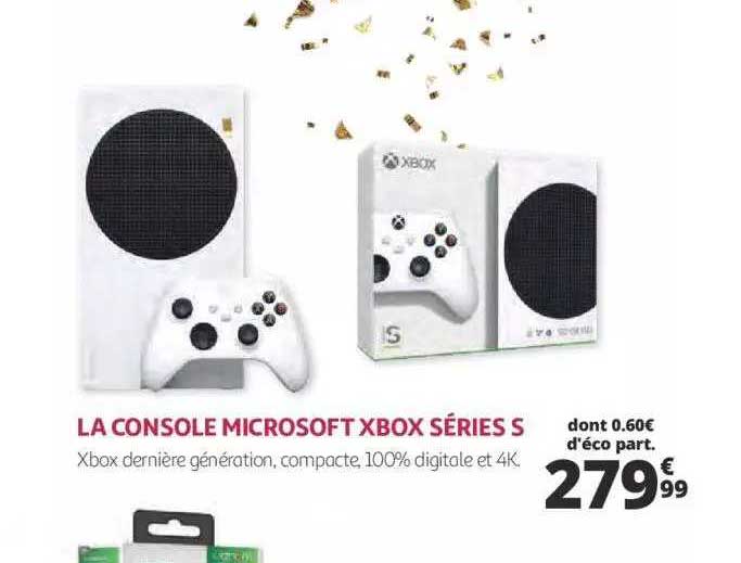 La Console Microsoft Xbox Séries S