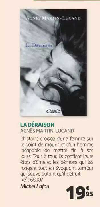 la déraison - agnès martin-lugano