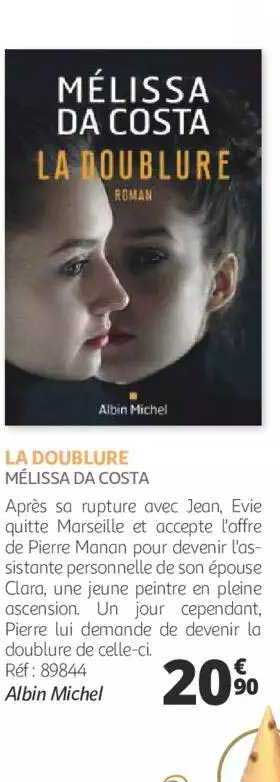 la doublure - mélissa da costa