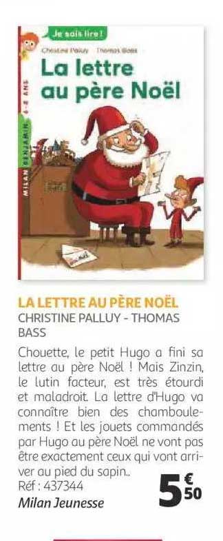 la lettre au père noël - christine palluy - thomas bass