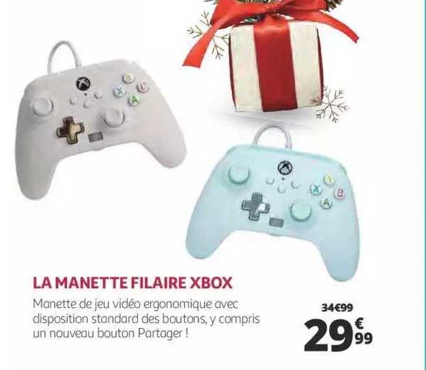 la manette filaire xbox