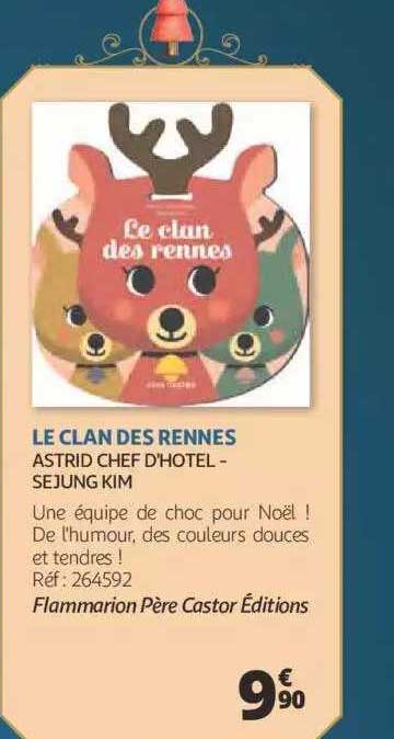 le clan des rennes - astrid chef d'hôtel - sejung kim