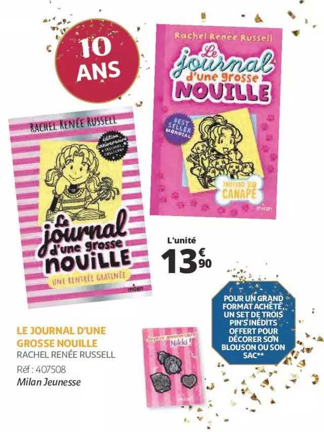 le journal d'une grosse nouille - rachel renée russell
