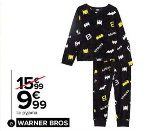 le pyjama warner bros