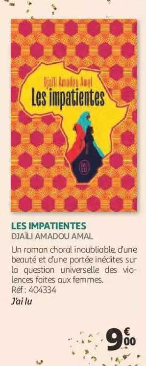 les impatientes - djaïli amadou amal