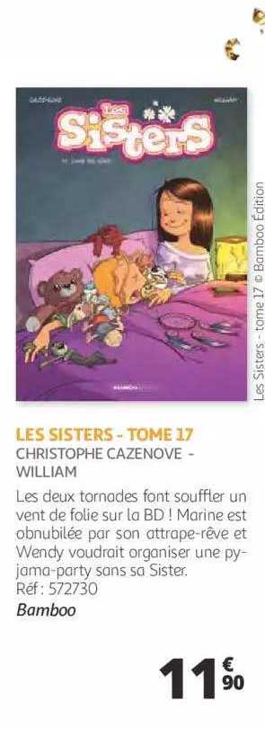 les sisters - tome 17 - christophe cazenove - william