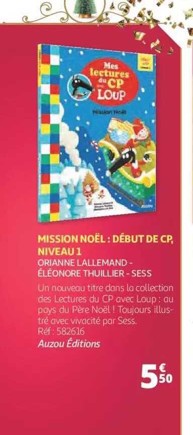 mission noël : début de cp, niveau 1 - orianne lallemand - éléonore thuillier - sess