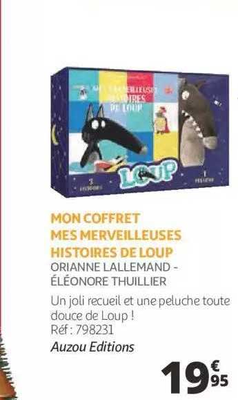 mon coffret mes merveilleuses histoires de loup - orianne lallemand - éléonore thuillier